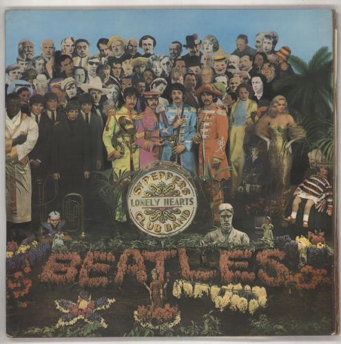 The Beatles Sgt. Pepper's - 2nd - VG vinyl LP album (LP record) UK BTLLPSG441618