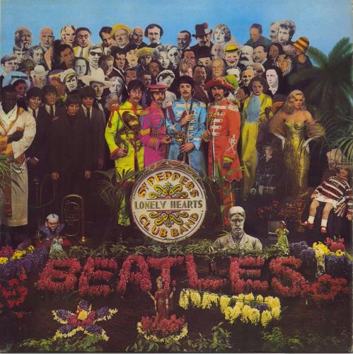 The Beatles Sgt. Pepper's - One Box - VG - Hybrid Sleeve vinyl LP album (LP record) UK BTLLPSG802726