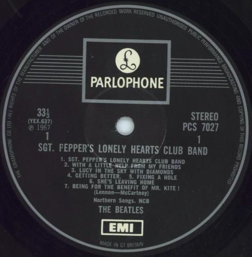 The Beatles Sgt. Pepper's - One Box - VG - Hybrid Sleeve vinyl LP album (LP record) UK BTLLPSG802726