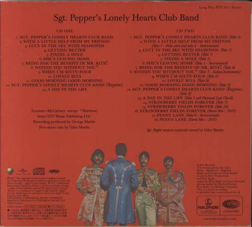 The Beatles Sgt. Pepper's - SHM-CD SHM CD Japanese BTLHMSG816257