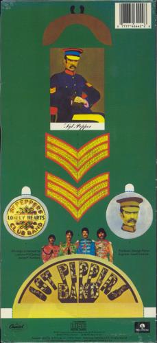 The Beatles Sgt. Pepper's Lonely Heart Club Band - Longbox - Sealed CD album (CDLP) US BTLCDSG629660