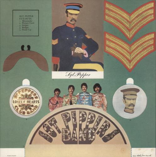 The Beatles Sgt. Pepper's Lonely Hearts Club Band - Nimbus vinyl LP album (LP record) UK BTLLPSG227410