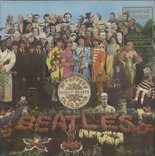The Beatles Sgt. Pepper's Lonely Hearts Club Band - Nimbus vinyl LP album (LP record) UK BTLLPSG871166