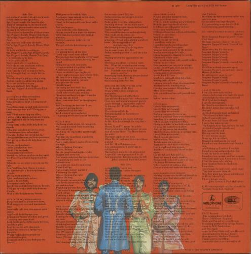 The Beatles Sgt. Pepper's Lonely Hearts Club Band - Nimbus vinyl LP album (LP record) UK BTLLPSG871166