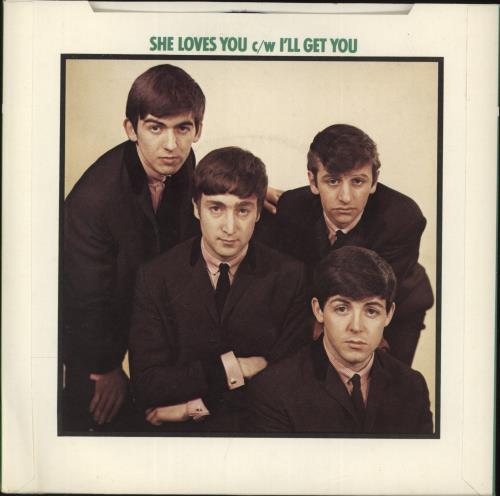 The Beatles She Loves You - 1976 7" vinyl single (7 inch record / 45) UK BTL07SH62089