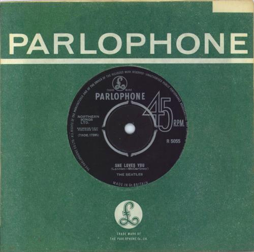 The Beatles She Loves You - 3rd 7" vinyl single (7 inch record / 45) UK BTL07SH566682