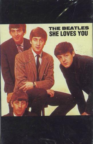 The Beatles She Loves You cassette single US BTLCSSH301603