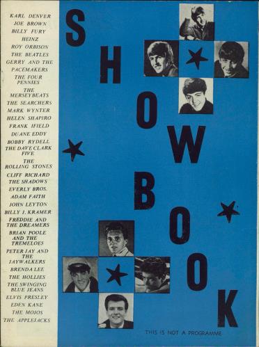 The Beatles Show Book tour programme UK BTLTRSH776571