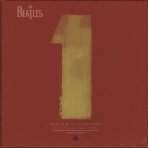 The Beatles Singles Print Collection Series 1 - Numbered Box memorabilia US BTLMMSI657090
