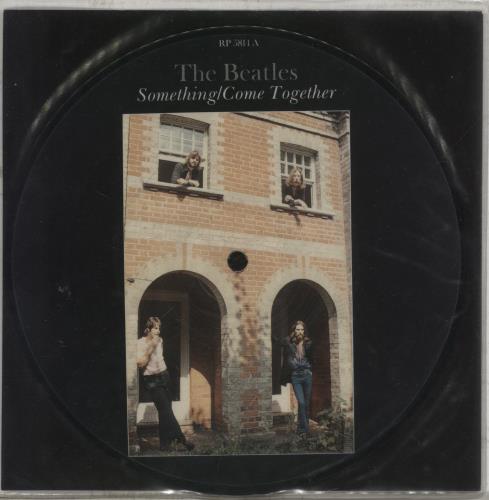 The Beatles Something / Come Together - EX 7" vinyl picture disc (7 inch picture disc single) UK BTL7PSO871812