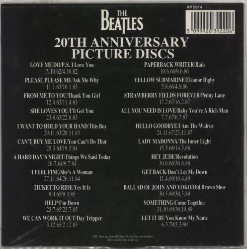 The Beatles Something / Come Together - EX 7" vinyl picture disc (7 inch picture disc single) UK BTL7PSO871812