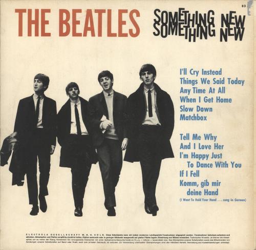 The Beatles Something New vinyl LP album (LP record) German BTLLPSO734048