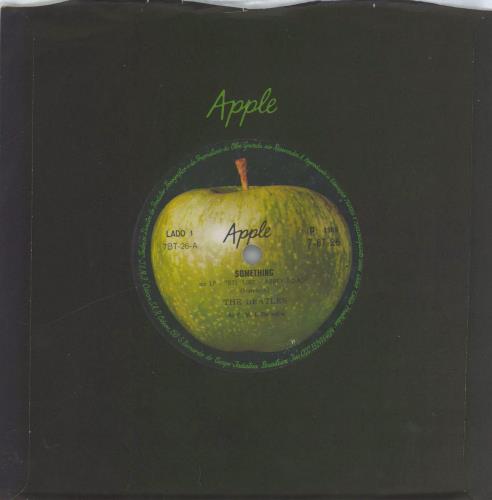 The Beatles Something 7" vinyl single (7 inch record / 45) Brazilian BTL07SO825215