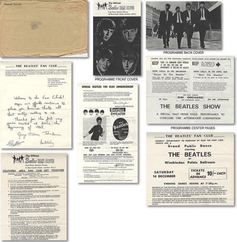 The Beatles Southern Area Fan Club Convention Programme tour programme UK BTLTRSO318263