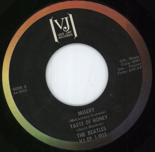 The Beatles Souvenir Of Their Visit To America - 3rd 7" vinyl single (7 inch record / 45) US BTL07SO436564