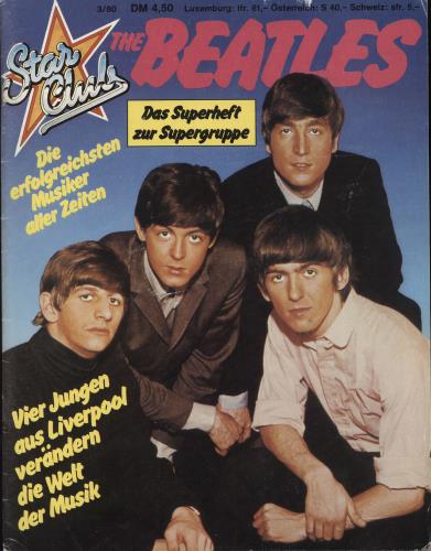 The Beatles Star Club magazine German BTLMAST710770