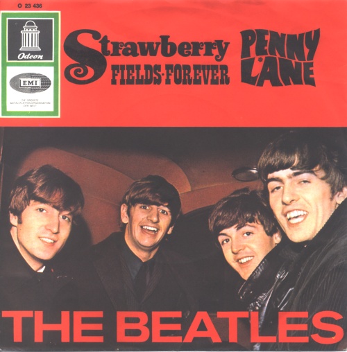 The Beatles Strawberry Fields Forever 7" vinyl single (7 inch record / 45) German BTL07ST607827