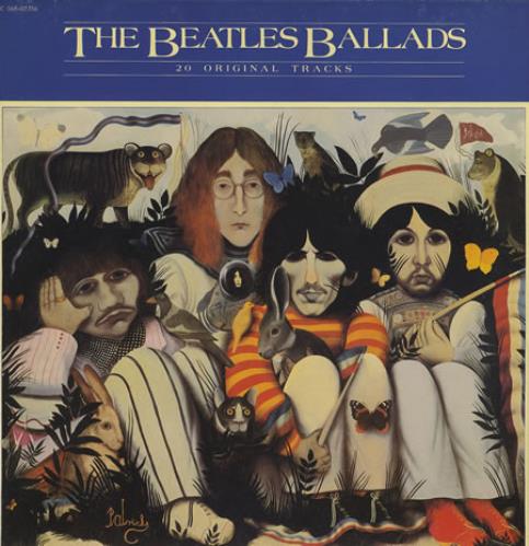 The Beatles The Beatle Ballads vinyl LP album (LP record) French BTLLPTH374615