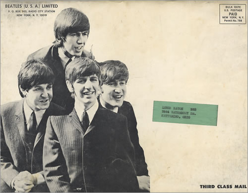 The Beatles The Beatle Bulletin magazine US BTLMATH404772