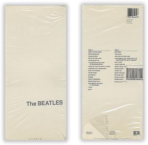 The Beatles The Beatles (White Album) - Sealed longbox 2 CD album set (Double CD) US BTL2CTH156512