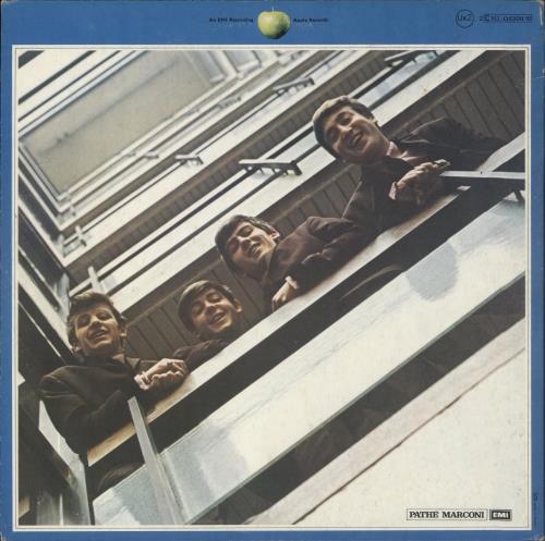 The Beatles The Beatles / 1967-1970 - Blue Vinyl - Sticker 2-LP vinyl record set (Double LP Album) French BTL2LTH104929