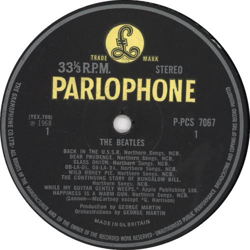 The Beatles The Beatles [White Album] - 1st - Export 2-LP vinyl record set (Double LP Album) UK BTL2LTH723929