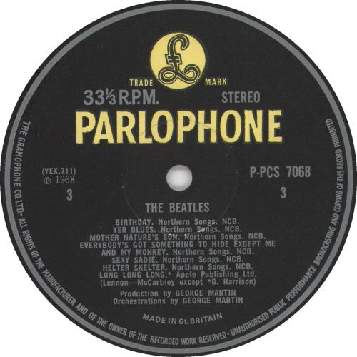 The Beatles The Beatles [White Album] - 1st - Export 2-LP vinyl record set (Double LP Album) UK BTL2LTH723929