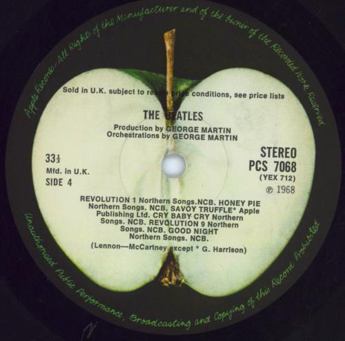 The Beatles The Beatles [White Album] - 1st - Wide Spine - EX 2-LP vinyl record set (Double LP Album) UK BTL2LTH803085