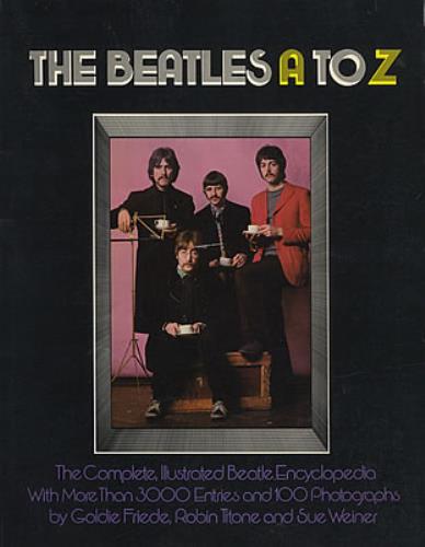 The Beatles The Beatles A To Z book UK BTLBKTH370016