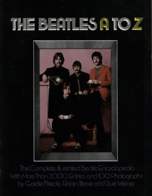 The Beatles The Beatles A To Z book US BTLBKTH599530