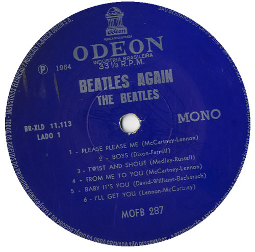 The Beatles The Beatles Again - 2nd vinyl LP album (LP record) Brazilian BTLLPTH563816