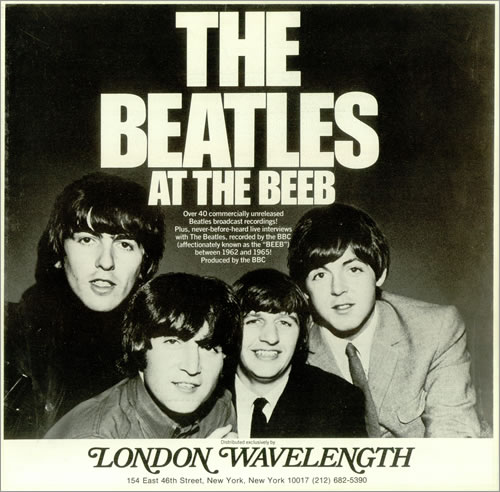 The Beatles The Beatles At The Beeb 3-LP vinyl record set (Triple LP Album) US BTL3LTH452258