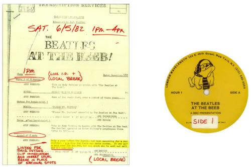 The Beatles The Beatles At The Beeb 3-LP vinyl record set (Triple LP Album) US BTL3LTH452258