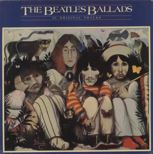 The Beatles The Beatles Ballads - VG vinyl LP album (LP record) UK BTLLPTH879345