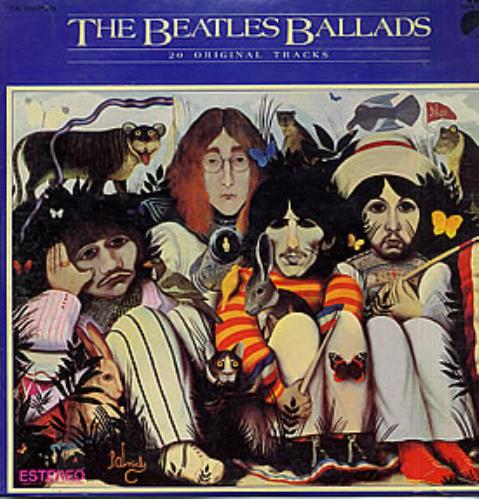 The Beatles The Beatles Ballads vinyl LP album (LP record) Mexican BTLLPTH263988