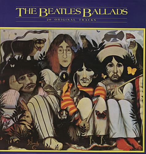 The Beatles The Beatles Ballads vinyl LP album (LP record) Korean BTLLPTH322966