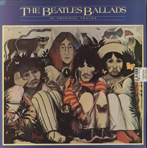The Beatles The Beatles Ballads vinyl LP album (LP record) Brazilian BTLLPTH851874