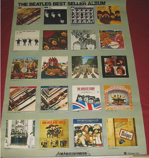 The Beatles The Beatles Best Seller Album vinyl LP album (LP record) Japanese BTLLPTH352447
