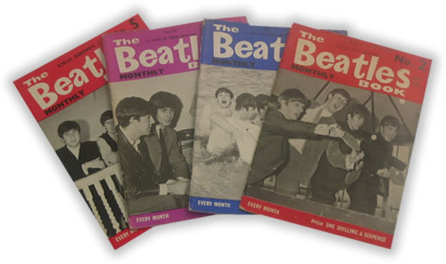 The Beatles The Beatles Book - 1963 - 4 Issues magazine UK BTLMATH332766