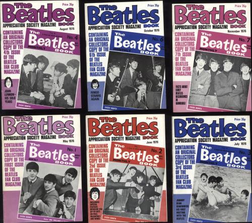 The Beatles The Beatles Book - 1976/7 - 1-12 magazine UK BTLMATH720826