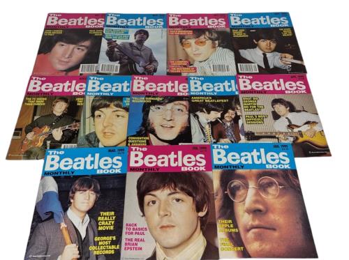 The Beatles The Beatles Book - 1999 - 12 Issues magazine UK BTLMATH793979