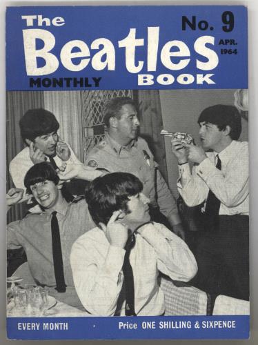 The Beatles The Beatles Book No. 09 - 1st magazine UK BTLMATH115663