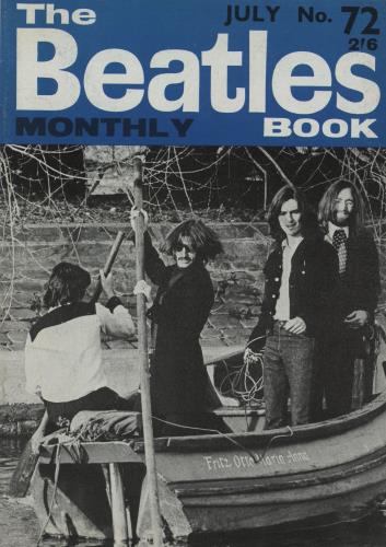 The Beatles The Beatles Book No. 72 - 1st magazine UK BTLMATH755624