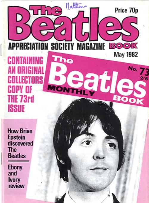 The Beatles The Beatles Book No. 73 - 2nd magazine UK BTLMATH594000