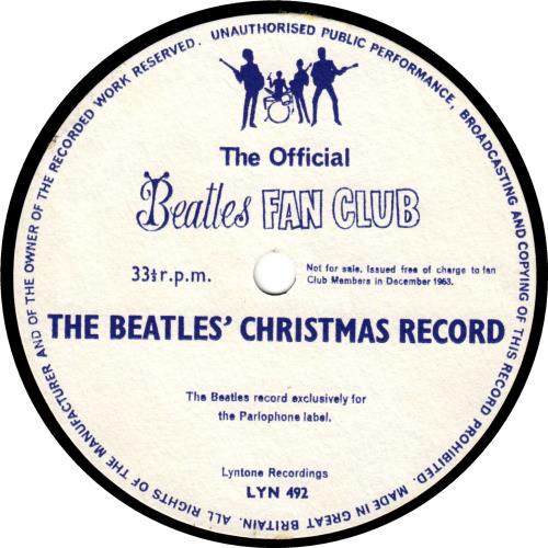 The Beatles The Beatles' Christmas Record 7" vinyl single (7 inch record / 45) UK BTL07TH297610