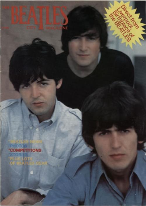 The Beatles The Beatles City Magazine No. 2 magazine UK BTLMATH628663
