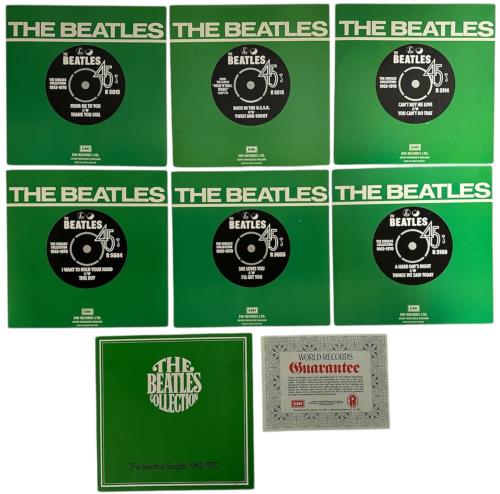 The Beatles The Beatles Collection + Insert - G 7" single box set UK BTL7XTH853713