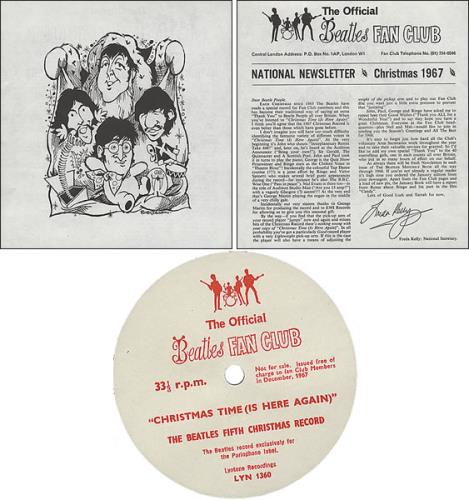 The Beatles The Beatles Fifth Christmas Record - Complete - EX 7" vinyl single (7 inch record / 45) UK BTL07TH375840
