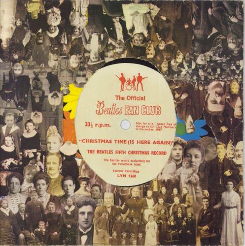 The Beatles The Beatles' Fifth Christmas Record - VG 7" vinyl single (7 inch record / 45) UK BTL07TH848428