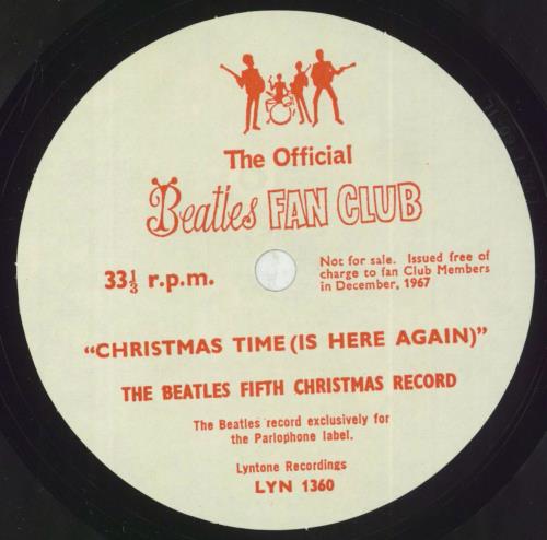 The Beatles The Beatles' Fifth Christmas Record 7" vinyl single (7 inch record / 45) UK BTL07TH304099